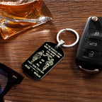engraved tag keychain custom engraving everyday carry