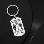 engraved tag keychain custom engraving everyday carry style