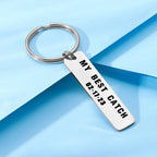 Custom Photo Keychain Custom Name Keychain for Husband Anniversary Gift