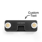Custom Engraved Keychain Simple Unique Men's Gifts