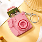 Custom Photo Mini Camera Keychain Personalized Camera Keychain with Pull Out Picture