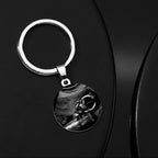Daddy to Be Keychain Sonogram Ultrasound Baby Announcement New Dad Gift for Him Pregnancy Photo from Tummy