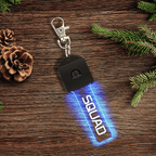 Llavero de luz LED con flash grabado personalizado