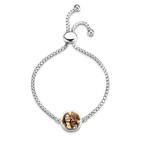 Personalized Circle Photo Braceletfor Women