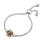 Personalized Circle Photo Braceletfor Women