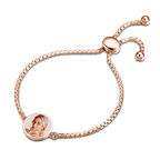 Personalized Circle Photo Braceletfor Women