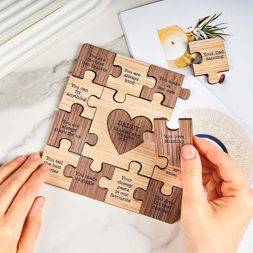 personalized ornament for dad with precision engraved detail