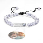 Personalized Photo Projection Beads Bracelet My Only Love Creative Gift For Her