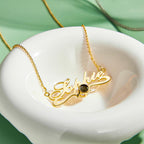 Custom Projection Neckalce with Name Simple Gifts for Couple
