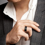 Personalized Name Ring Custom Engagement Ring Men's Personalized Ring