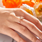 Custom Projection Ring Personalized Photo Open Ring for Women