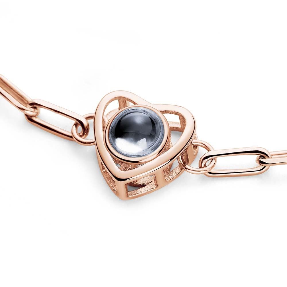 Custom Photo Projection Bracelet Gift for Special Person