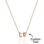 Personalized 3D Bubble Letters Name Necklace Fantastic Gift for All Your Loved Ones