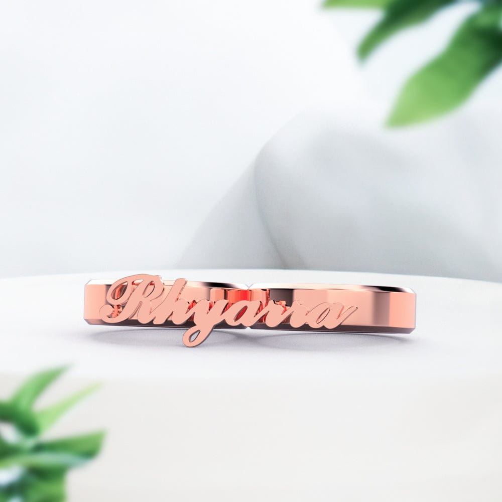 gifts for wife Engravable Double Fingers Ring Two Fingers Ring detail 8