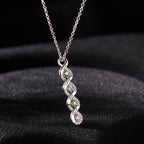 Custom Engraved Birthstone Necklace Infinity Creative Gifts