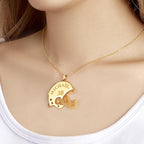 Custom Engraved Necklace Football Sports Helmet Gifts