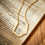 Personalized Name Necklace Special Look Letter Necklace for Her