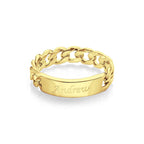 Men's Personalized Ring Custom Message Ring  the Best Gift for Lover