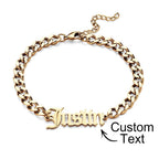 bracelet personalized name everyday keepsake gift for boyfriend