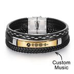 bracelet personalized scannable code everyday keepsake gift for boyfriend