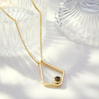 Photo Projection Necklace Custom Picture Polygon Memorial Necklace
