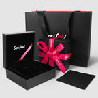 Engraved Heart Photo Necklace With Custom Half-heat Shaped Words And Photo