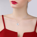 Custom Photo Necklace fingerprint Necklace Engraved Necklace Coin Necklace Gift For Boyfriend