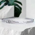 Custom Engraved Bracelet Birthday Gift Personalized Bracelet for Her
