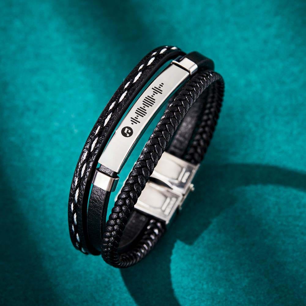 scannable code feature bracelet gift for boyfriend