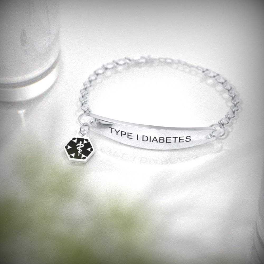 Type 1 Diabetes Bracelet Personalized Diabetes Awareness Bracelet Gift For Diabetic