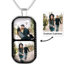 Custom Film Strip Photo Necklace