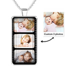 Custom Film Strip Photo Necklace