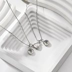 Photo Projection Magnetic Necklace Romantic Memorial Picture Couple Necklace