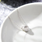 Custom Projection Photo Necklace Cute Mouse Funny Gifts