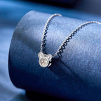 Custom Projection Photo Necklace Cute Mouse Funny Gifts