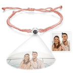 Custom Projection Bracelet Simple Woven Couple Bracelet