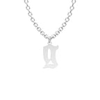 Custom Initial Necklace Personalized Letter Necklace Gift