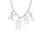 Custom Initial Necklace Personalized Letter Necklace Gift