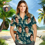 Custom Hawaiian Shirts With Face Vintage Hawaiian Shirts-Unisex