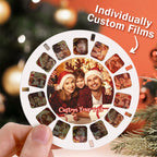 Personalized 3D Viewfinder Photo Reel Upgraded Version – Custom Engraved Insert (Reel Only)