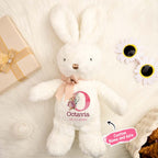 Personalized Bunny Rabbit Plush Stuffed Toy Gift for Children
