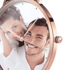 Personalised Color Nylon Strap Photo Watch for Men 40mm