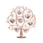 Custom Photo Family Tree With 7 Hanging Picture Frames Metal Table Top Decoration