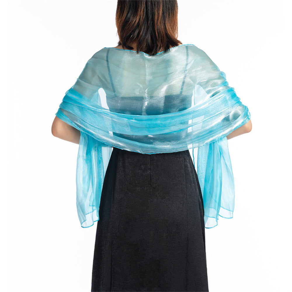 pashmina shawl gift ready keepsake bridesmaid gift for ceremonies receptions and wedding silver alternate image
