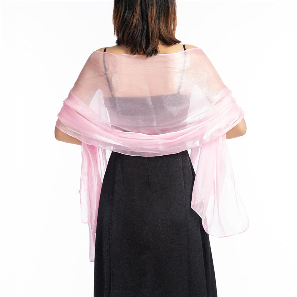 pashmina shawl gift ready keepsake bridesmaid gift for ceremonies receptions and wedding champagne listing image