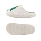 Christmas Slippers Christmas Tree Shoes Home Cotton Slippers