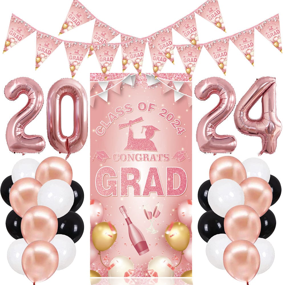 2024 Congrats Grad Balloon Kits for Graduation Party Decorations Graduation Party Supplies
