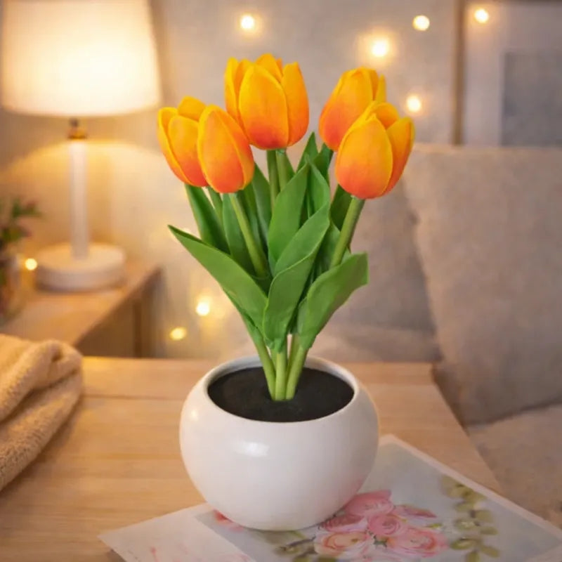 blooming light for mom led night light mothers day gift for bedroom or living room main view