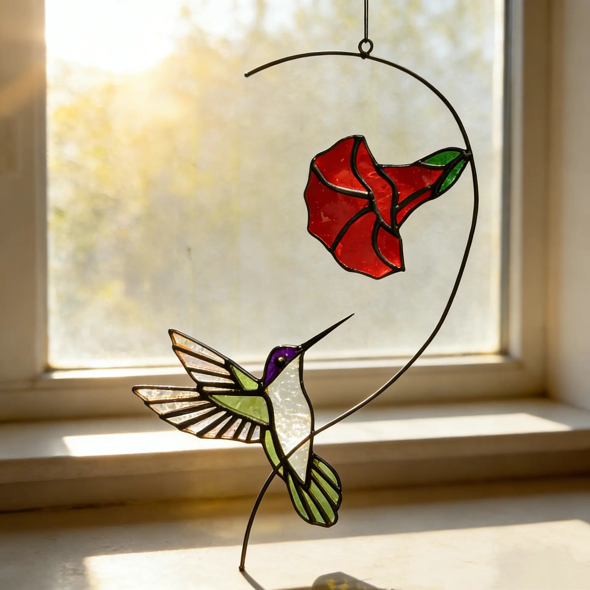 glass suncatcher personalized design gift for best friend