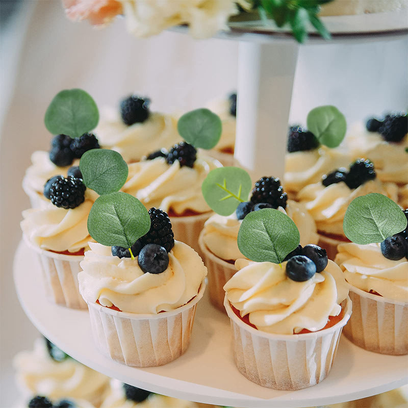 100PCS Eucalyptus Petals for Weddings Aisles Flower Girls and Romantic Evenings